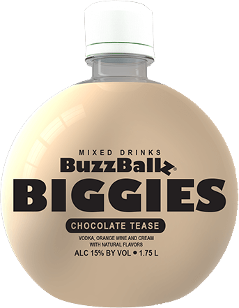 BUZZBALLZ BIGGIES COCKTAIL CHOCOLATE TEASE 1.75LI