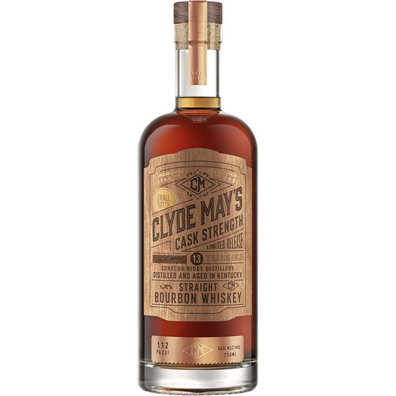 CLYDE MAY BOURBON CASK STRENGTH LIMITED RELEASE KENTUCKY 13YR 750ML