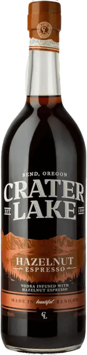 CRATER LAKE VODKA HAZELNUT ESPRESSO OREGON 750ML - Remedy Liquor