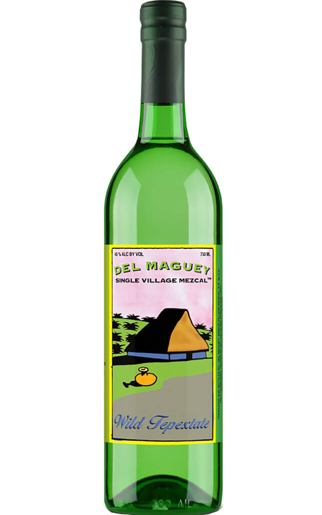 DEL MAGUEY MEZCAL SINGLE VILLAGE WILD TEPEXTATE 750ML - Remedy Liquor