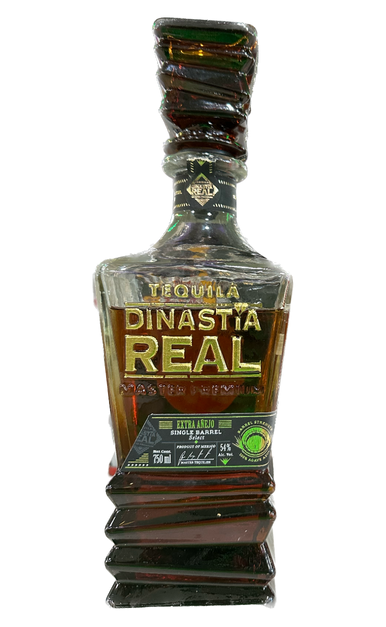 DINASTIA REAL TEQUILA EXTRA ANEJO PLATINUM BARRELS SELECTION 104PF 750ML