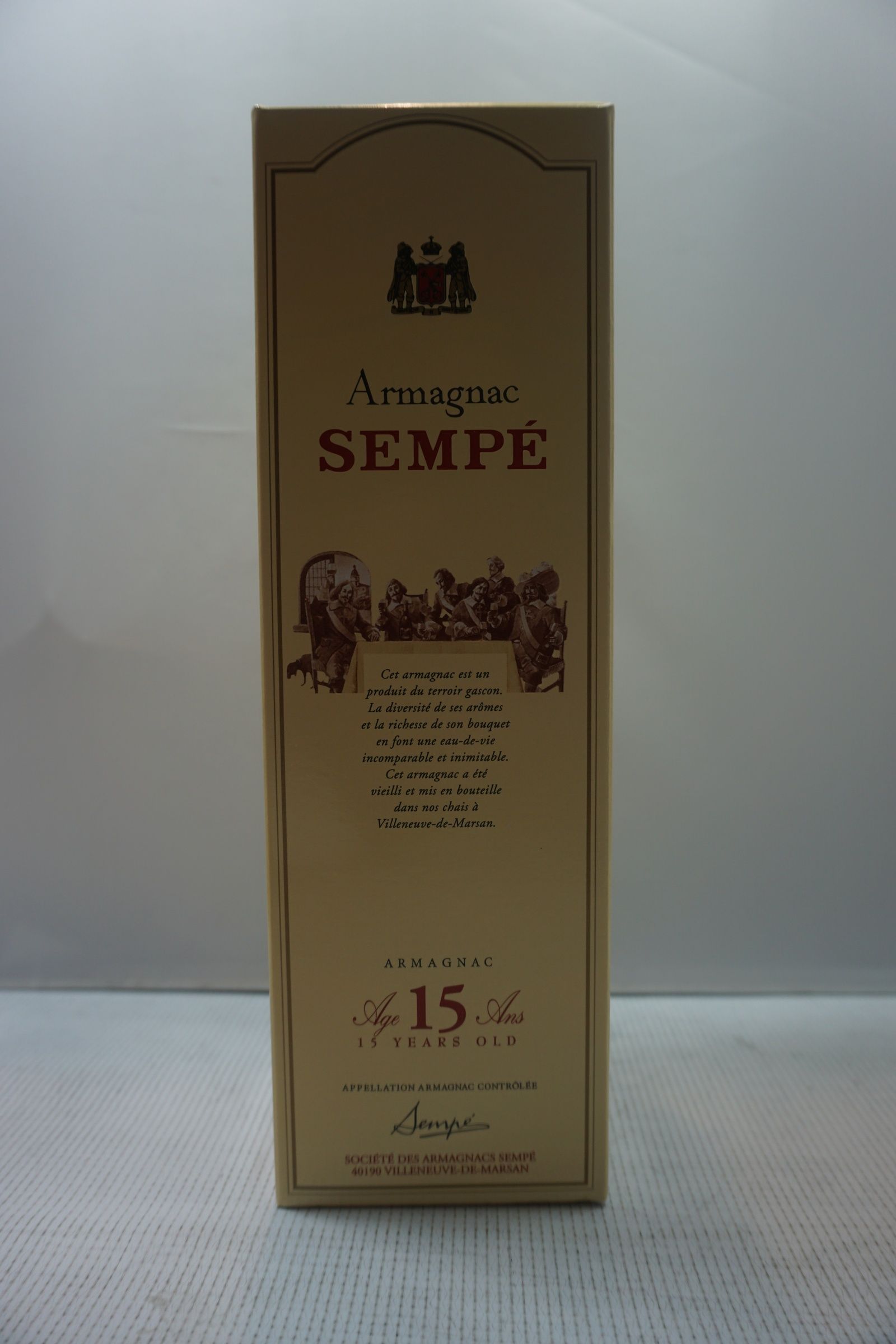 SEMPE ARMAGNAC 15YR FRANCE 750ML - Remedy Liquor