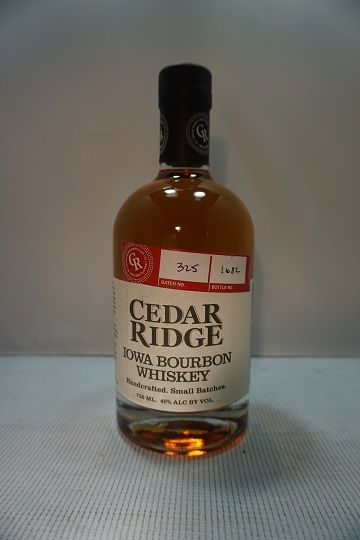 CEDAR RIDGE BOURBON IOWA 750ML