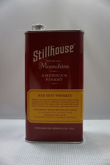 STILLHOUSE MOONSHINE WHISKEY RED HOT AMERICAN FINEST 750ML - Remedy Liquor