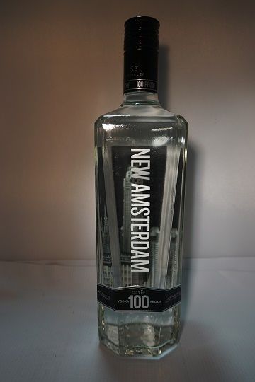 NEW AMSTERDAM VODKA 100PF 750ML