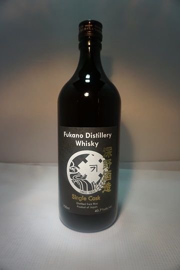 FUKANO DISTILLERY WHISKEY SINGLE CASK JAPAN CASK STRENGTH 750ML