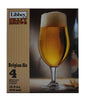 LIBBEY CRAFT BREWS BELGIAN ALE GLASSES SET OF 4