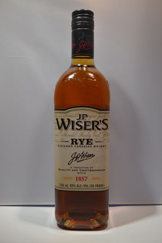 JP WISERS WHISKY BLENDED RYE CANADA 750ML