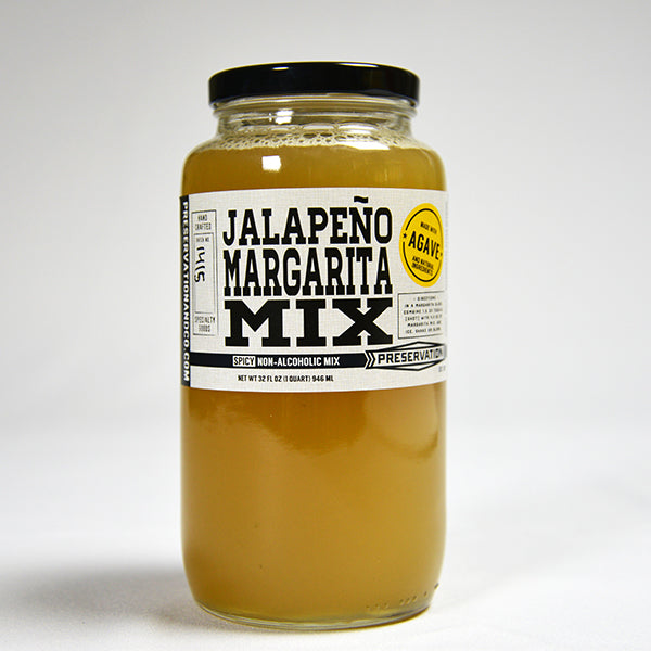 PRESERVATION JALAPENO MARGARITA MIX NON ALCOHOLIC 32OZ