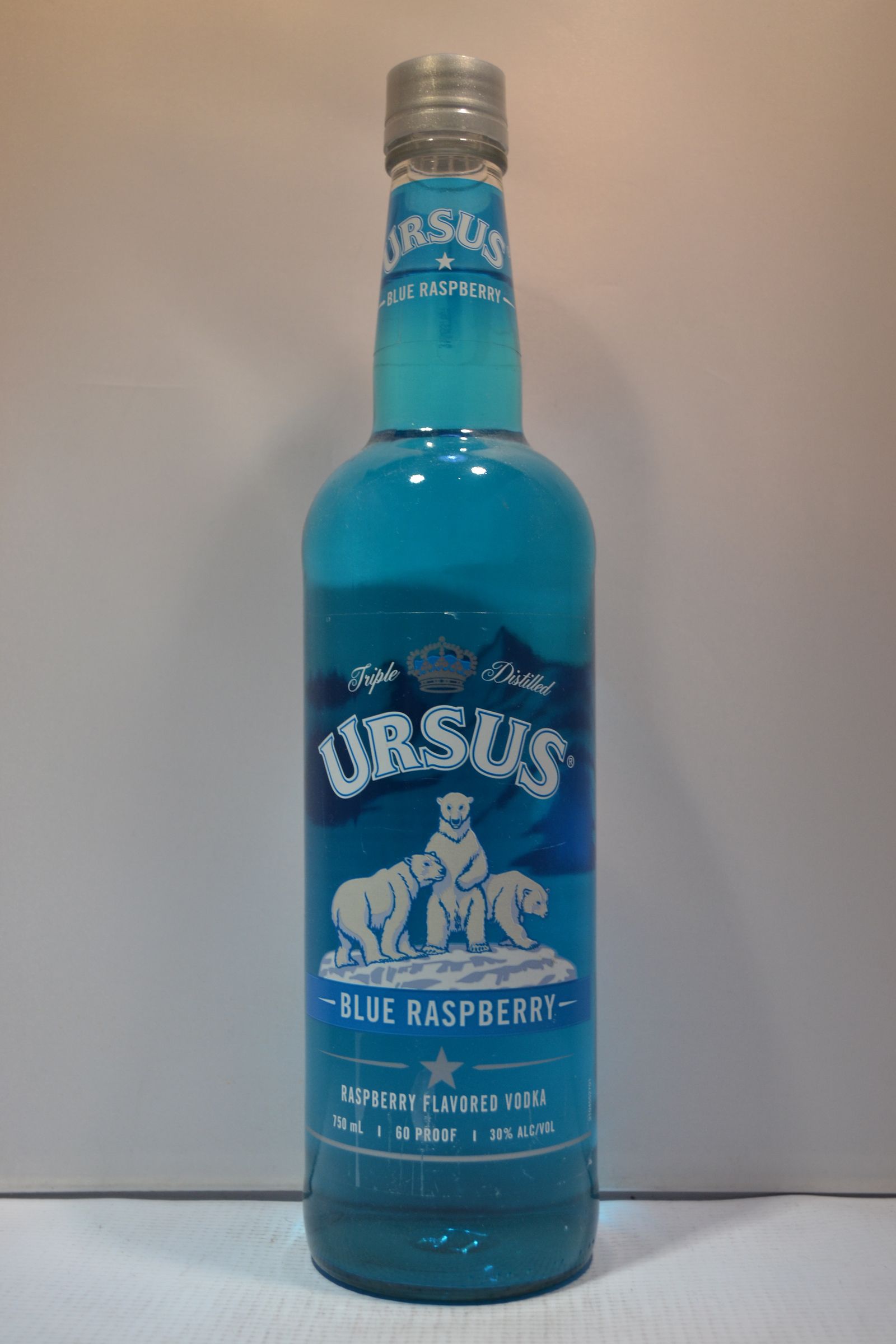 URSUS VODKA RASPBERRY 750ML - Remedy Liquor