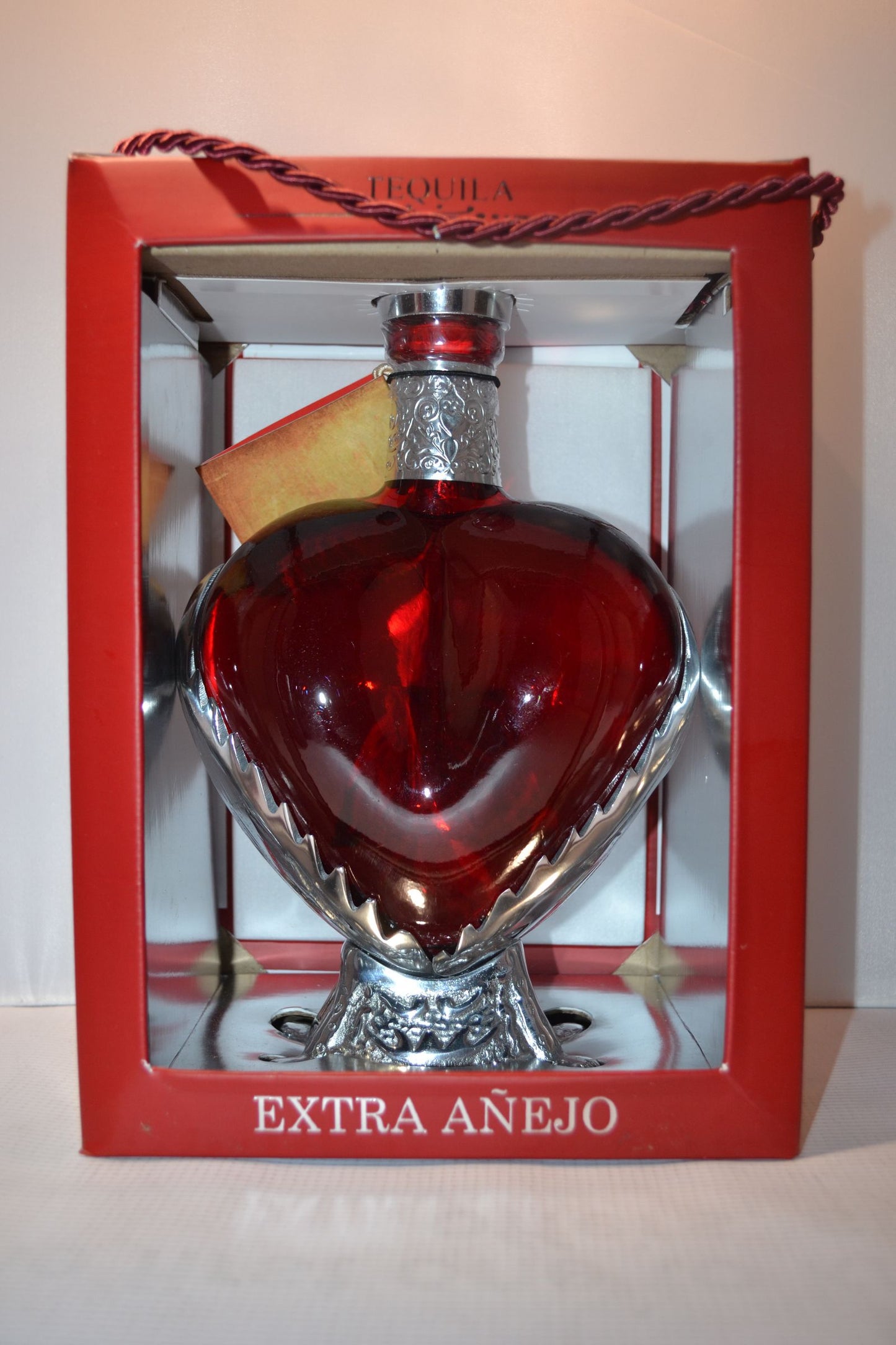 GRAND LOVE TEQUILA REPOSADO RED HEART 750ML