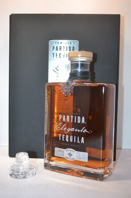 PARTIDA TEQUILA ELEGANTE EXTRA ANEJO 750ML