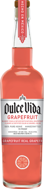 DULCE VIDA TEQUILA BLANCO INFUSED WITH GRAPEFRUIT 70PF 750ML