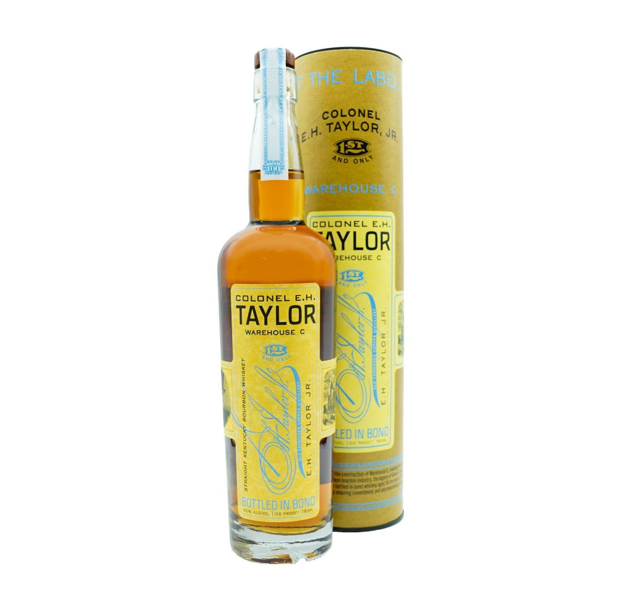 COLONEL E H TAYLOR BOURBON WAREHOUSE C BOTTLED IN BOND KENTUCKY 750ML