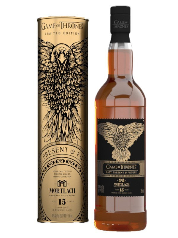 MORTLACH SCOTCH SINGLE MALT LIMITED GAME OF THRONES SIX KINGDOMS EDITION 15YR 750ML