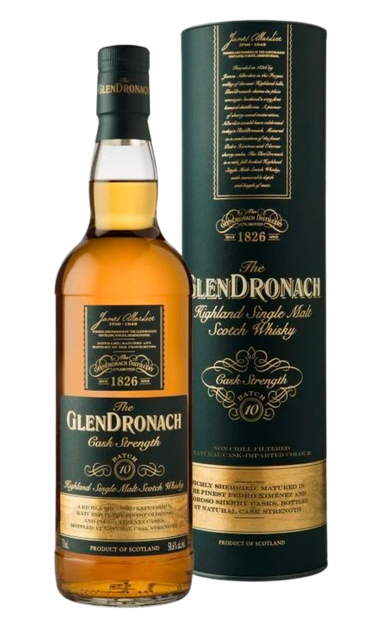 GLENDRONACH SCOTCH SINGLE MALT BATCH 10 CASK STRENGTH 750ML