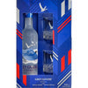 GREY GOOSE VODKA GFT PK W/ GLASSES FRANCE 1.75LI