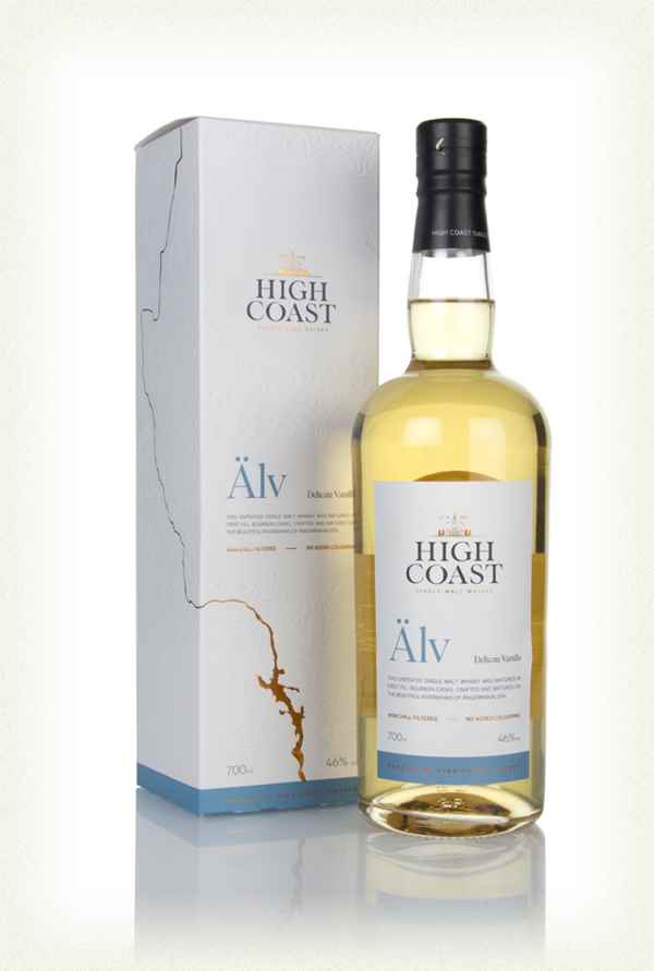 HIGH COAST WHISKEY SINGLE MALT ALV DELICATE VANILLA HIGH COAST SWEDEN 750ML - Remedy Liquor