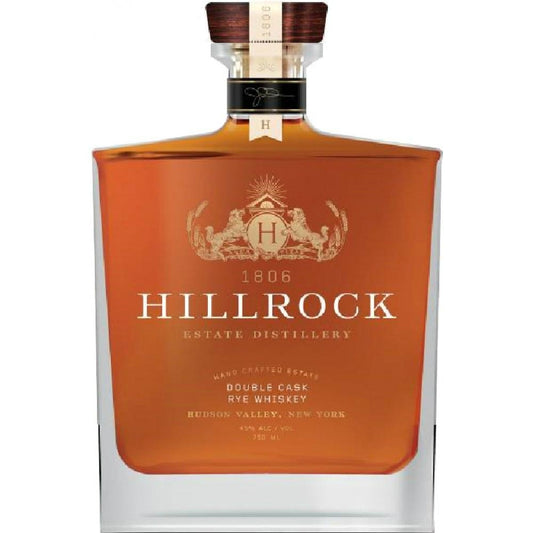 HILLROCK ESTATE WHISKEY RYE DOUBLE CASK HUDSON VALLEY 750ML - Remedy Liquor