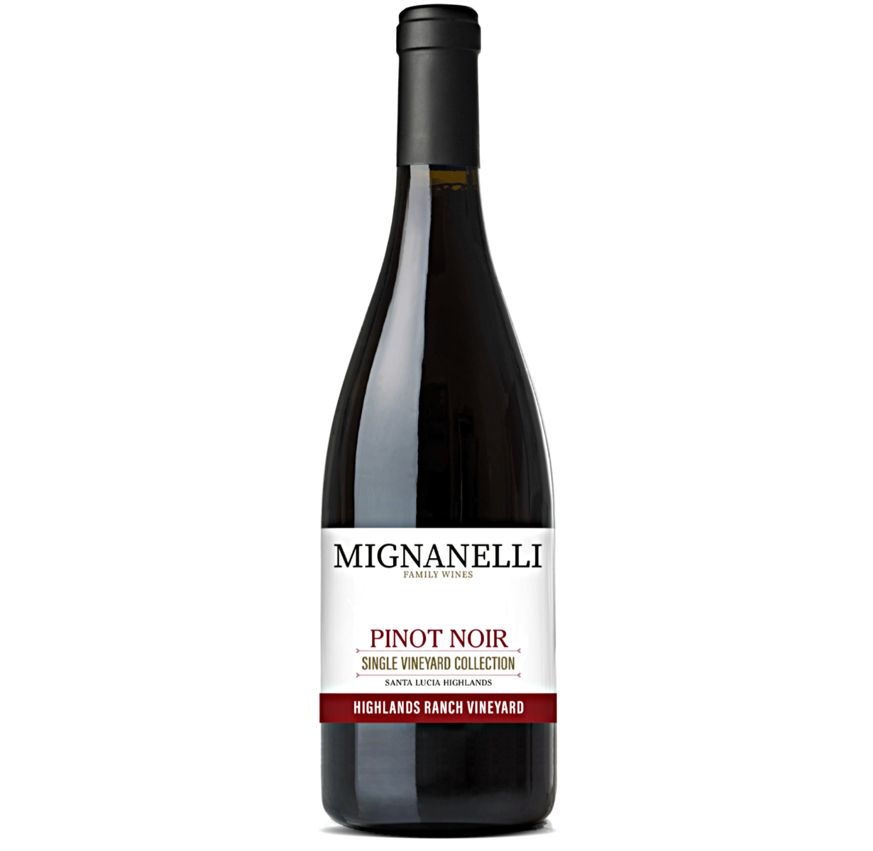 MIGNANELLI PINOT NOIR SINGLE VINEYARD COLLECTION SAINT LUCIA HIGHLANDS 2019 - Remedy Liquor