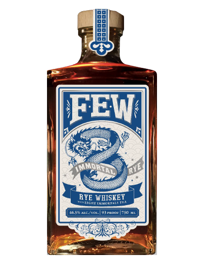 FEW WHISKEY IMMORTAL RYE ILLINOIS 750ML