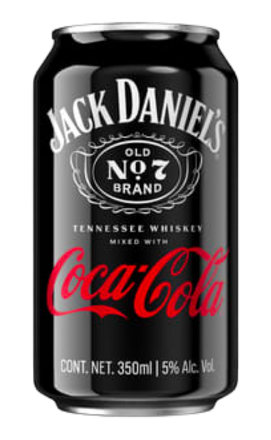 JACK DANIELS WHISKEY WITH COCA-COLA 4X355ML CANS - Remedy Liquor