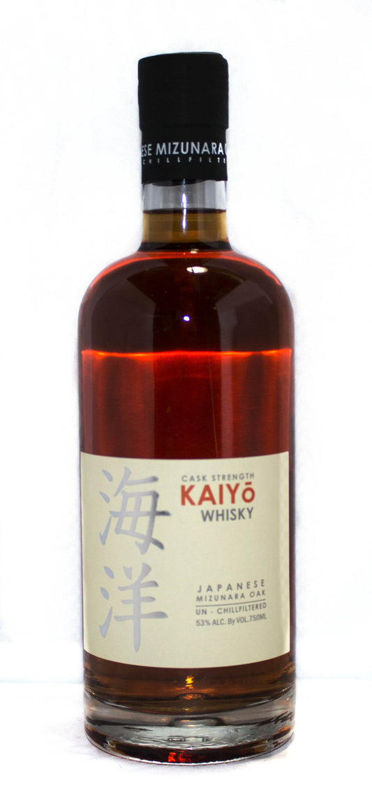 KAIYO WHISKEY MIZUNARA OAK CASK STRENGTH JAPAN 106PF 750ML