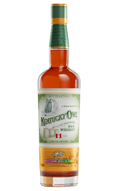 KENTUCKY OWL WHISKEY RYE MARDI GRAS XO CASK KENTUCKY 11YR 750ML - Remedy Liquor