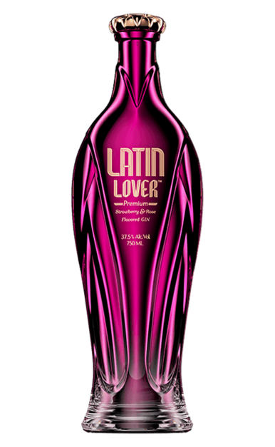 LATIN LOVER GIN STRAWBERRY AND ROSE FLAVORED 750ML