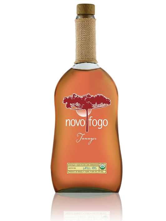 NOVO FOGO TANAGER CACHACA AGED IN OAK AND ZEBRAWOOD BRAZIL 84PF 750ML - Remedy Liquor