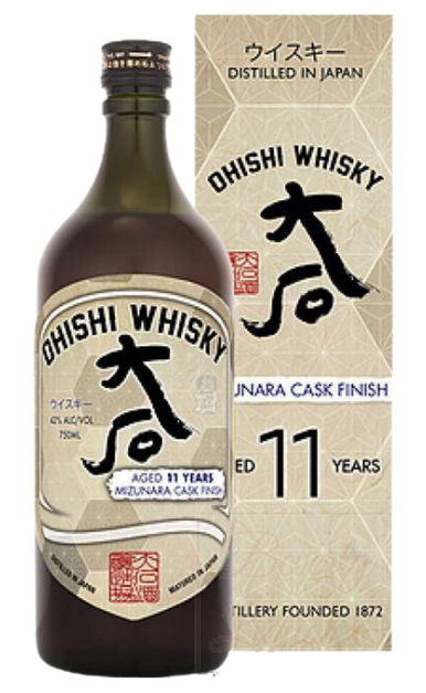 OHISHI WHISKY MIZUNARA CASK 11YR JAPAN 750ML - Remedy Liquor