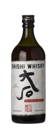 OHISHI TOKUBETSU RESERVE WHISKEY JAPAN 750ML