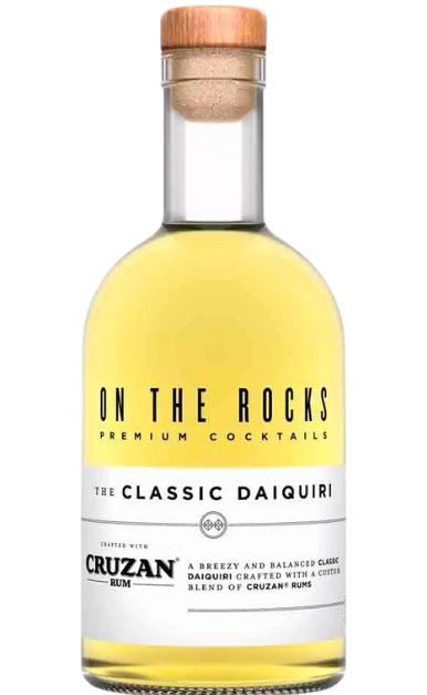 OTR ON THE ROCKS COCKTAIL CLASSIC DAIQUIRI WITH CRUZAN RUM 375ML