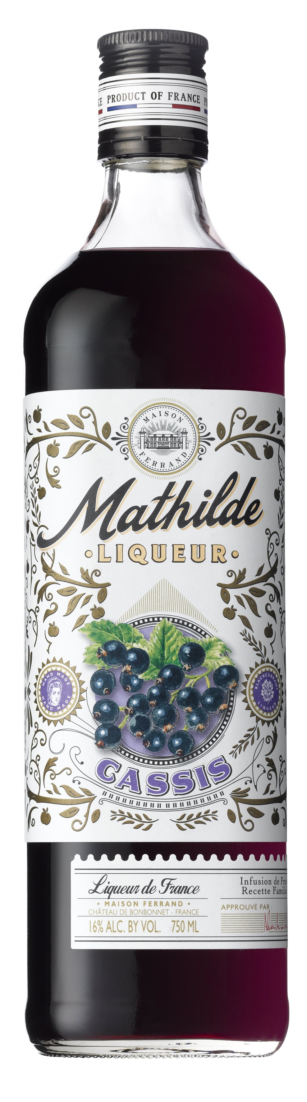 MATHILDE LIQUEUR CASSIS ORIGINAL 750ML - Remedy Liquor