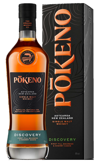 POKENO WHISKEY SINGLE MALT FIRST FILL DISCOVERY SERIES NEW ZEALAND 700ML