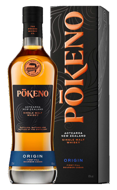 POKENO WHISKY SINGLE MALT FIRST FILL ORIGIN SERIES NEW ZEALAND 700ML