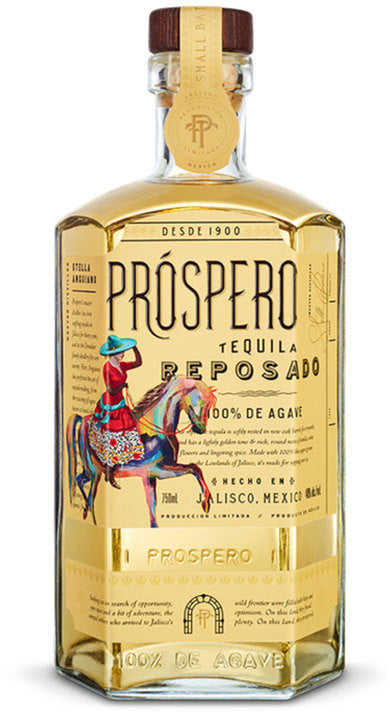 PROSPERO TEQUILA REPOSADO 750ML