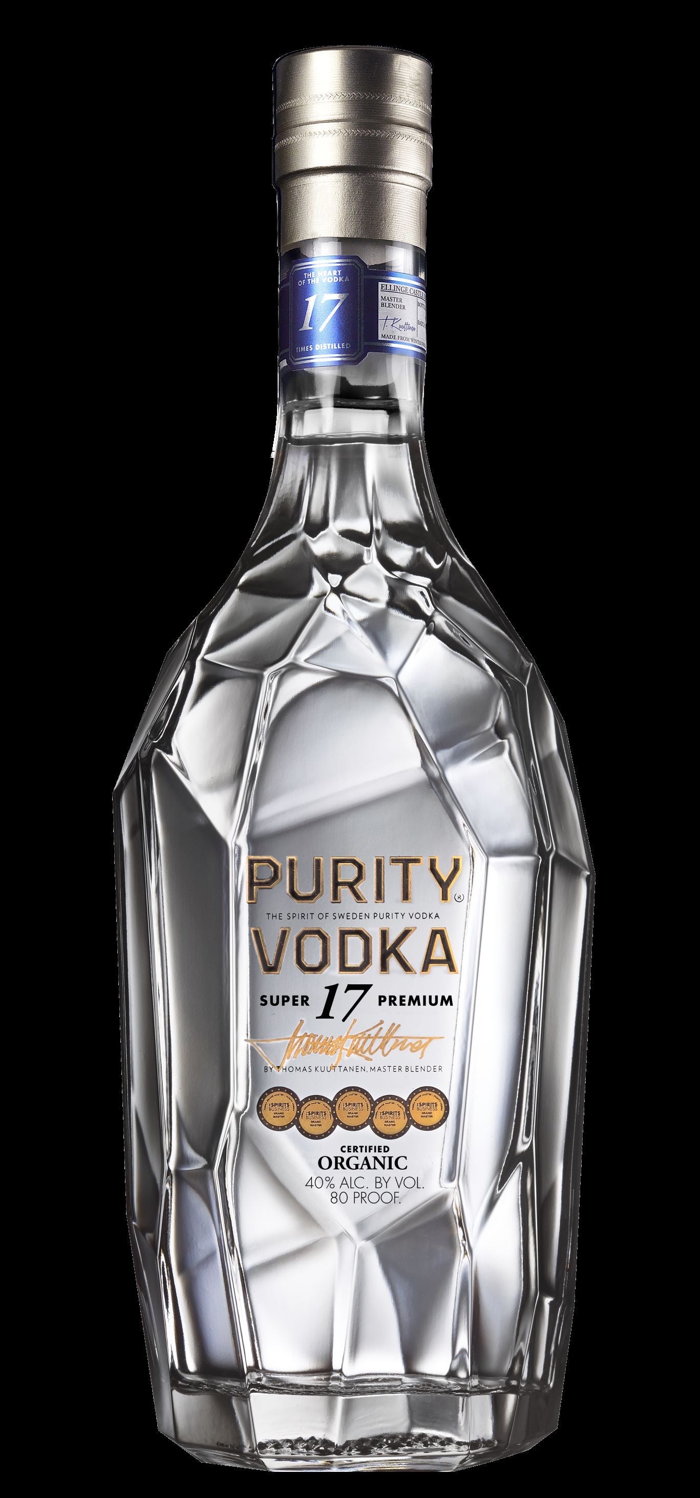 PURITY VODKA ULTRA 17 PREMIUM SWEDEN 750ML - Remedy Liquor