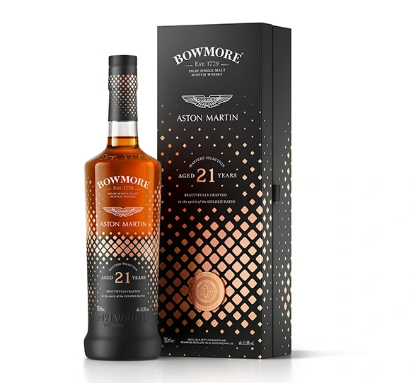 BOWMORE SCOTCH SINGLE MALT ASTON MARTIN EDITION MASTERS SELECTION 21YR 750ML - Remedy Liquor