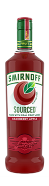 SMIRNOFF SOURCE VODKA CRANBERRY APPLE GLUTEN FREE 750ML - Remedy Liquor