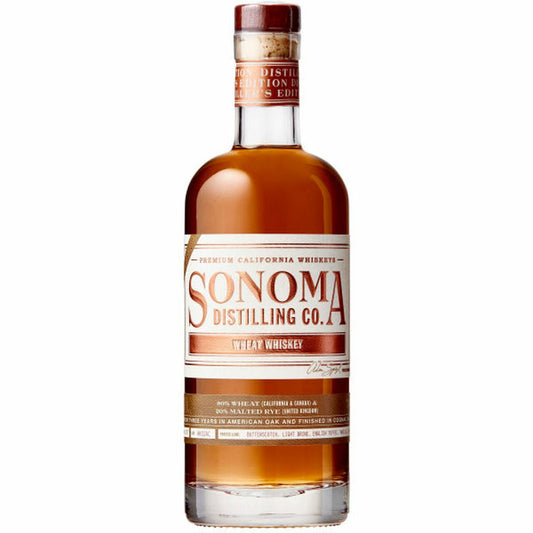 SONOMA DISTILLING CO WHISKEY WHEAT CALIFORNIA 750ML