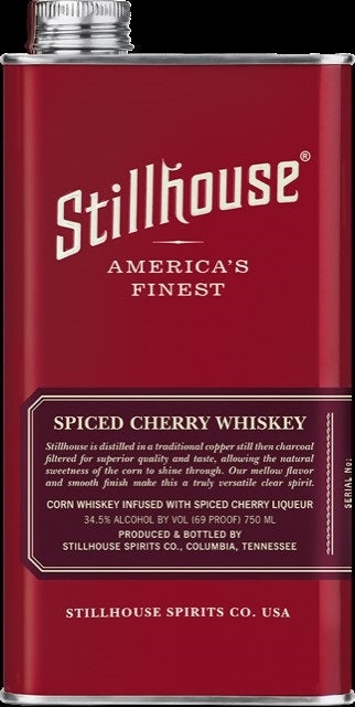 STILLHOUSE MOONSHINE WHISKEY SPICED CHERRY AMERICAN FINEST 750ML