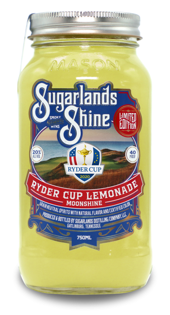 SUGARLANDS SHINE MOONSHINE RYDER CUP LEMONADE TENNESSEE 750ML