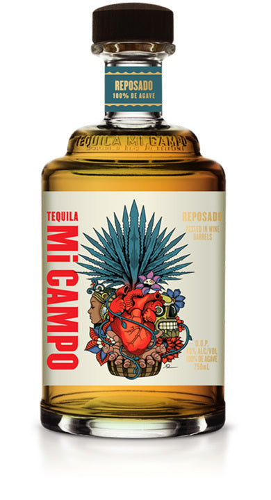 MI CAMPO TEQUILA REPOSADO RESTED IN WINE BARRELS 750ML- Remedy Liquor 