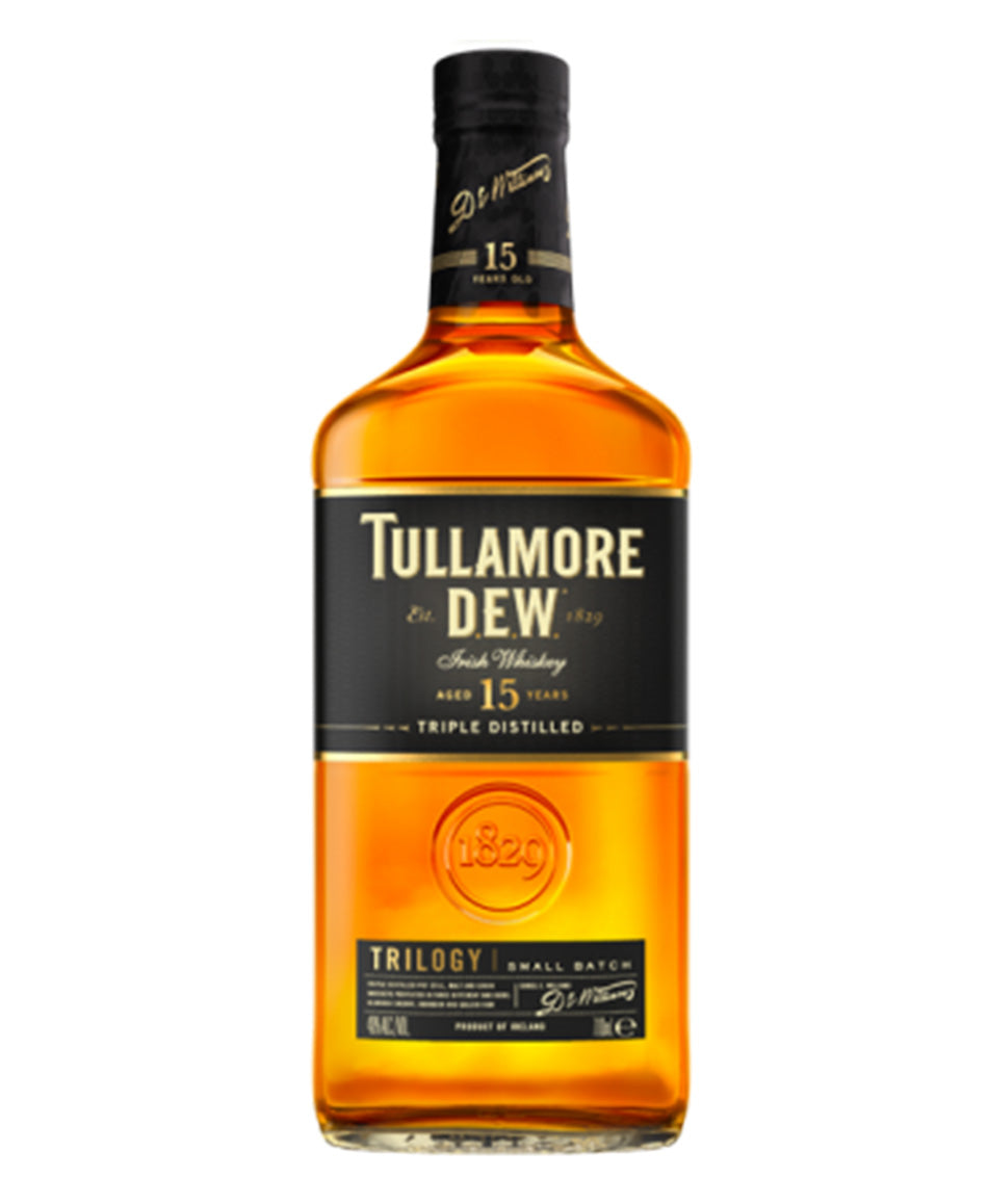 TULLAMORE DEW WHISKEY TRILOGY IRISH 15YR 750ML