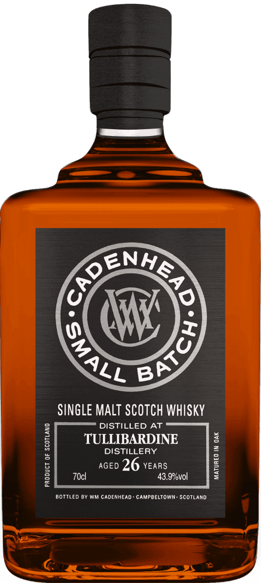 CADENHEAD SCOTCH SINGLE MALT TULLIBARDINE DISTIL 27YR 750ML - Remedy Liquor