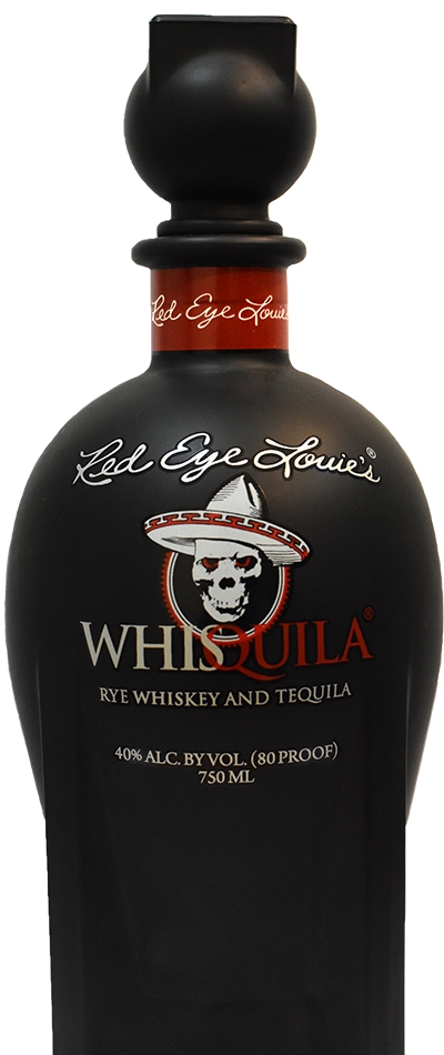 RED EYE LOUIES WHISQUILA RYE WHISKEY AND TEQUILA 750ML