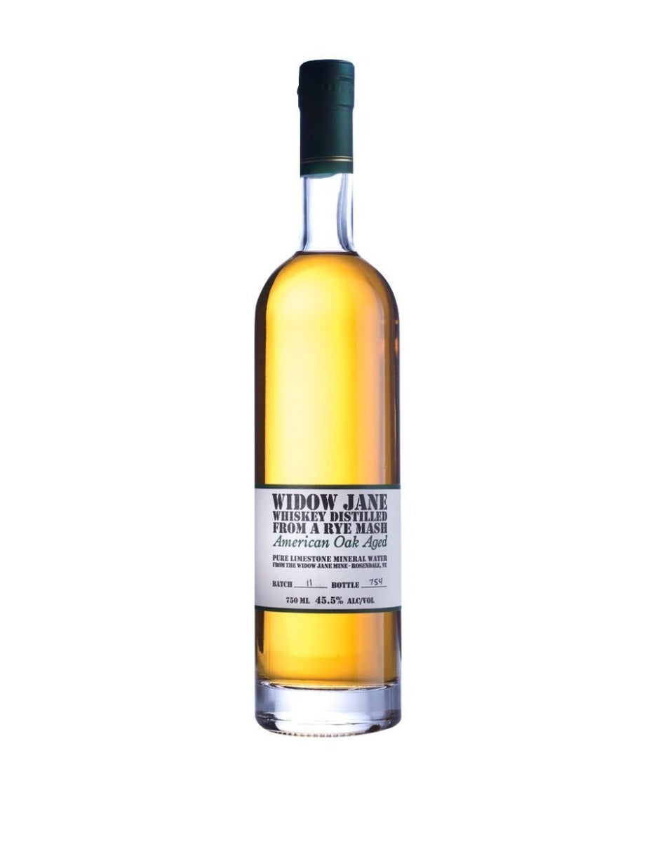 WIDOW JANE WHISKEY RYE MASH IN AMERICAN OAK AGED NEW YORK 750ML